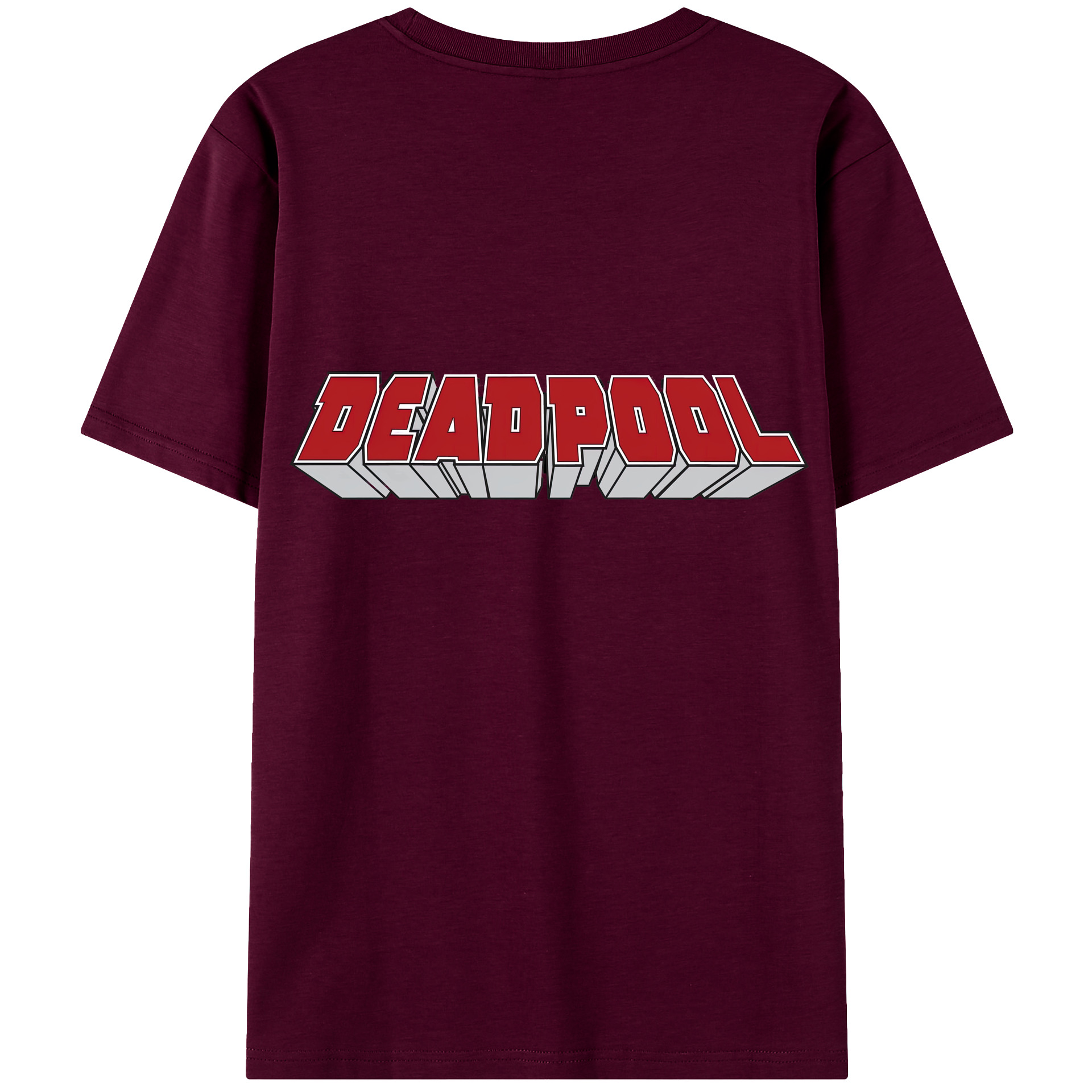 （画像用） Deadpool デッドプール レディース半袖Tシャツ(バックプリント)